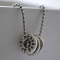 Personalised Washer Necklace Personalised washer necklace product image