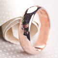 Personalised Solid Gold Wedding Band Set Personalised solid gold wedding band set