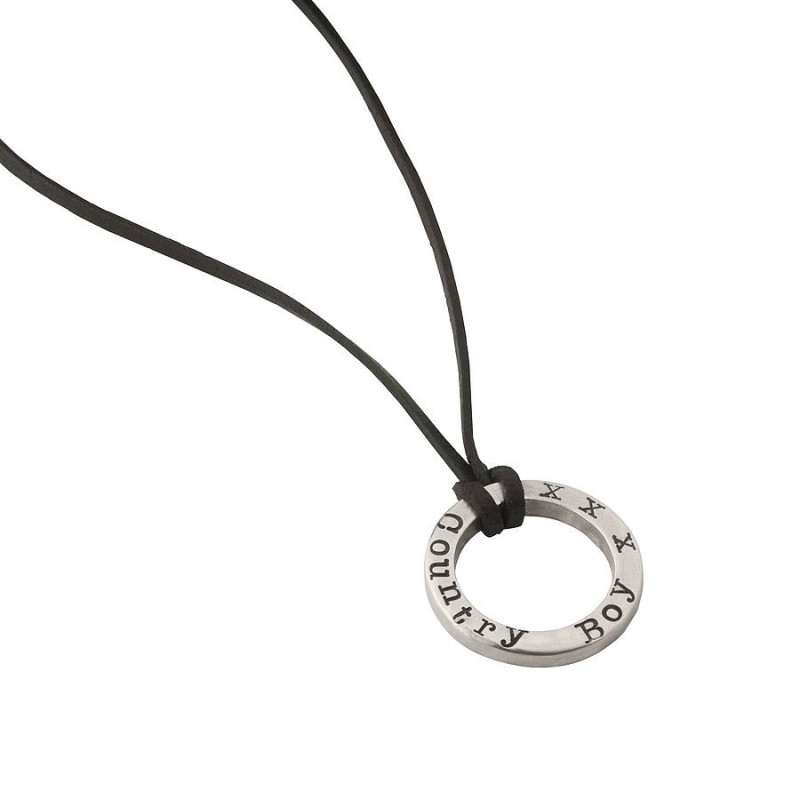 Personalised Urban Ranch Bolo men's chain detail