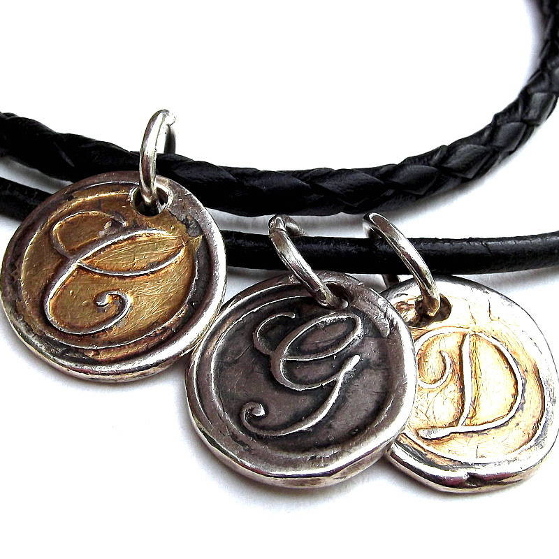 Personalised wax seal pendant