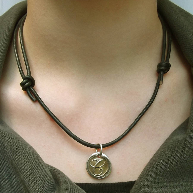 Personalised wax seal pendant