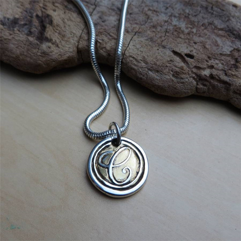 Personalised wax seal pendant