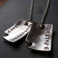 Piece Of My Heart Curved Dog Tags Piece Of My Heart Curved Dog Tags