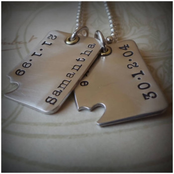 Piece Of My Heart Dog Tags Piece Of My Heart Dog Tags