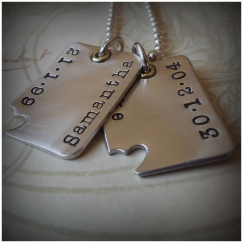 Piece Of My Heart Dog Tags Piece Of My Heart Dog Tags gallery image