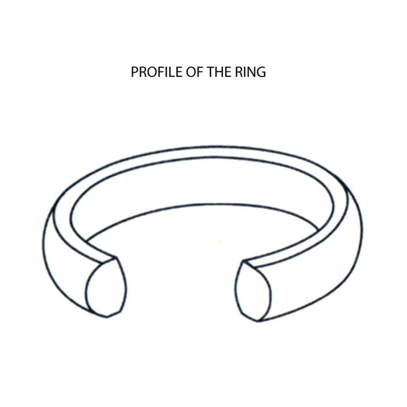 Neatie Wedding Band Ring Neatie wedding band ring product image