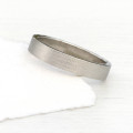 Wedding Ring with Spun Silk Finish Wedding ring with spun silk finish