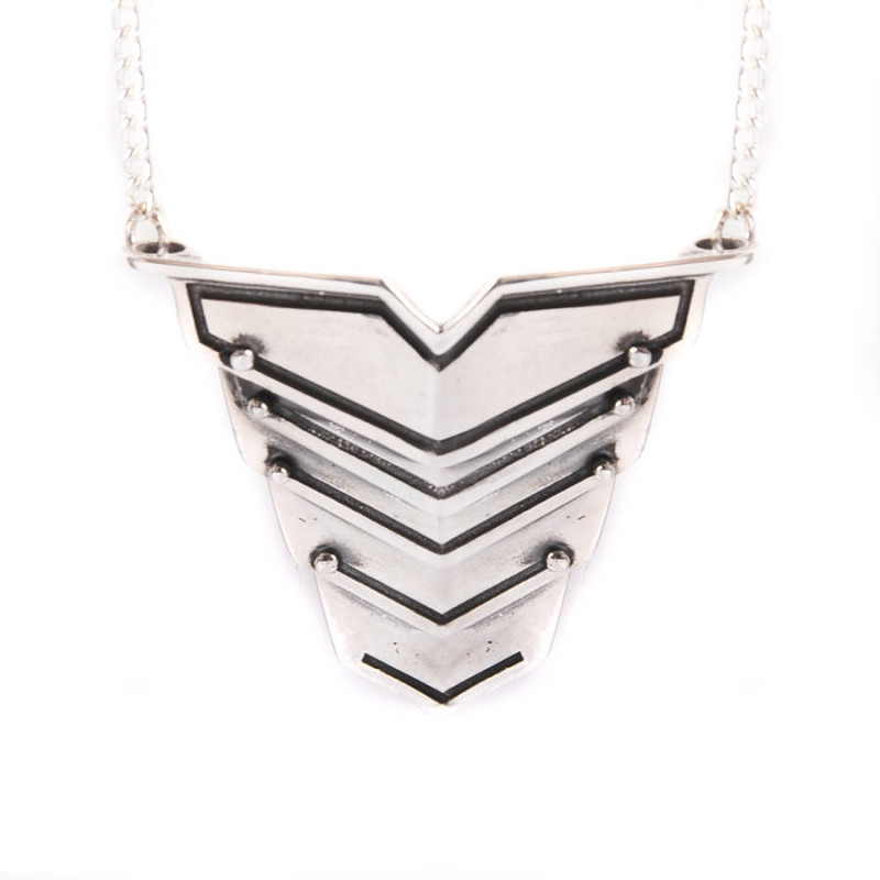 Romeo Oxydised Silver Necklace product image