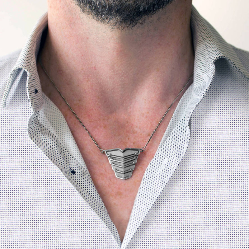 Romeo Oxydised Silver Necklace product image