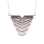Romeo Necklace Rose Gold Vermeil And Silver