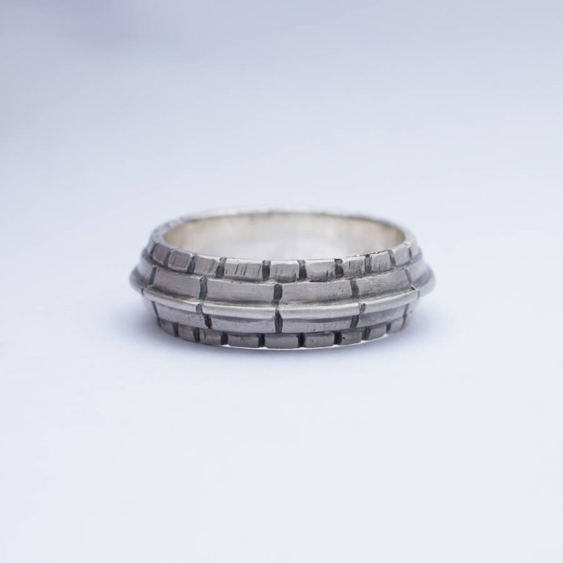 Roof Silver Ring product view