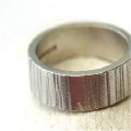 Roughed Up textured linear ring