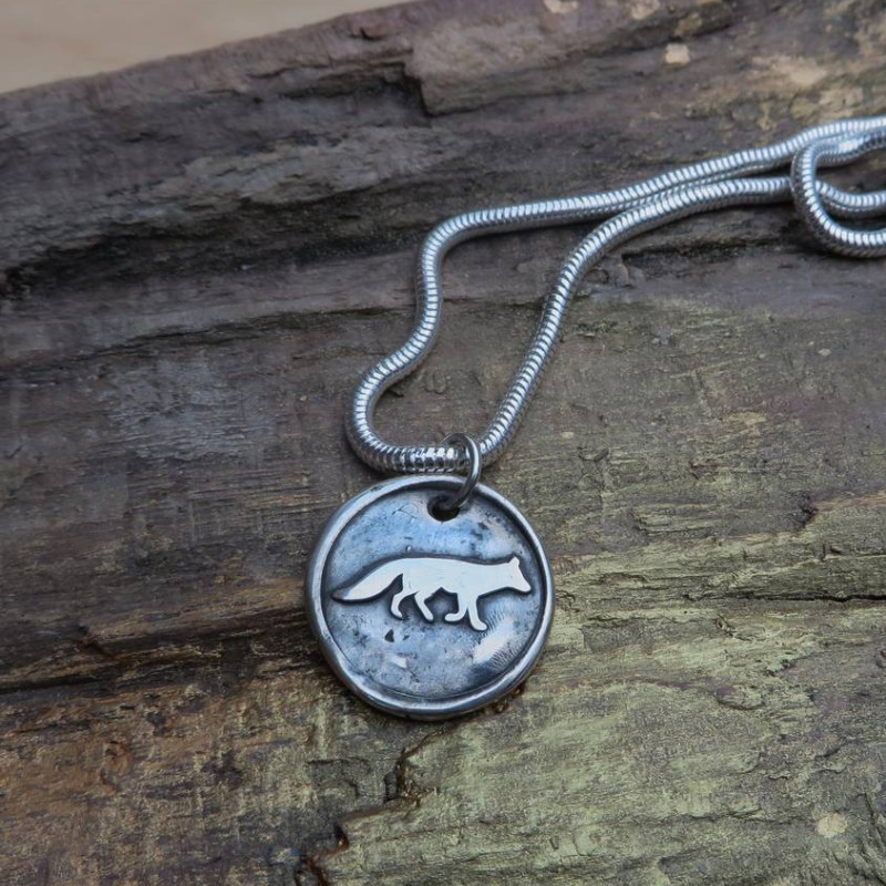 Running Fox Silver Seal Running Fox Silver Seal jewellery