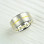 Silver And Fused Gold Diamond Ring
