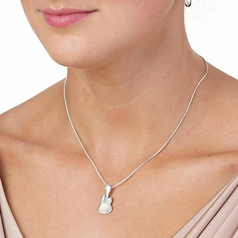 Guitar Pendant and Chain Guitar pendant and chain product image