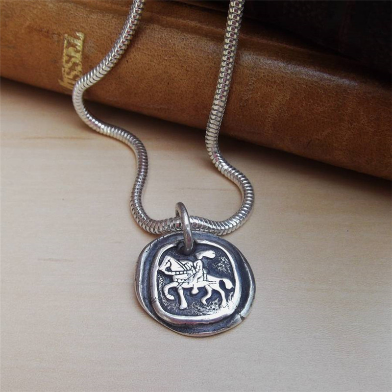 Silver Knight Pendant Silver Knight Pendant jewellery