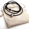 Personalised Silver Nugget Necklace Personalised Silver Nugget Necklace product image