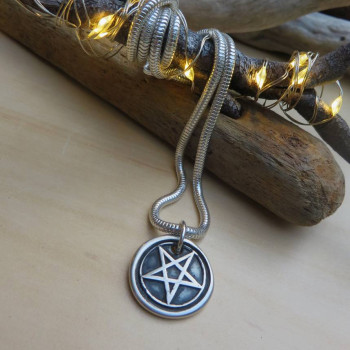 Silver Pentacle Pendant Silver Pentacle Pendant