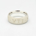 Silver Roman Numeral Ring Silver Roman Numeral Ring gallery image
