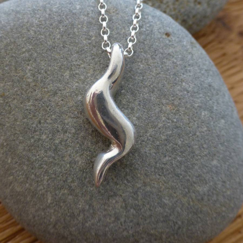 Silver Serpent Necklace Silver Serpent Necklace pendant