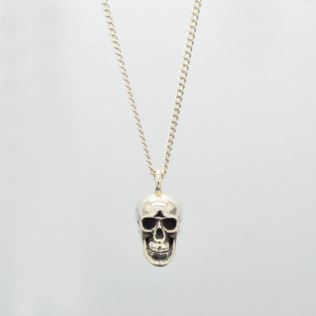 Silver Skull Pendant