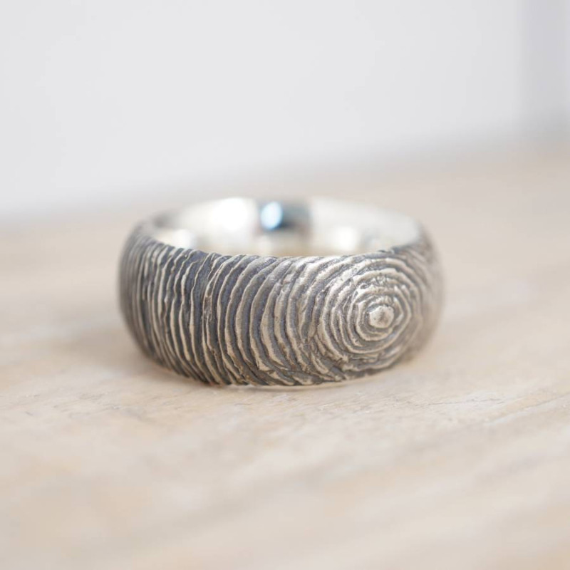 Silver Slate Ring gallery image