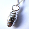 Silver Toggle Twisted Pendant necklace product image