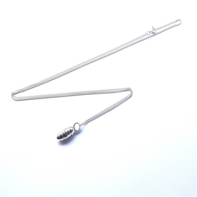 Silver Toggle Twisted Pendant necklace product image