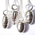 Silver Toggle Twisted Pendant necklace product image