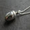 Silver Toggle Acorn Pendant