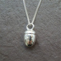 Silver Toggle Acorn Pendant product view