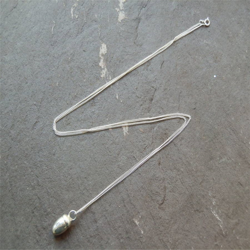 Silver Toggle Acorn Pendant product view