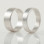 Silver Wedding Band Ring Hand Forged Flat Fit