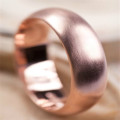 Simple handmade men's 18ct gold wedding ring