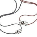 Men's personalised life bead necklace