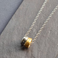 Small Meteorite Rings Necklace product image
