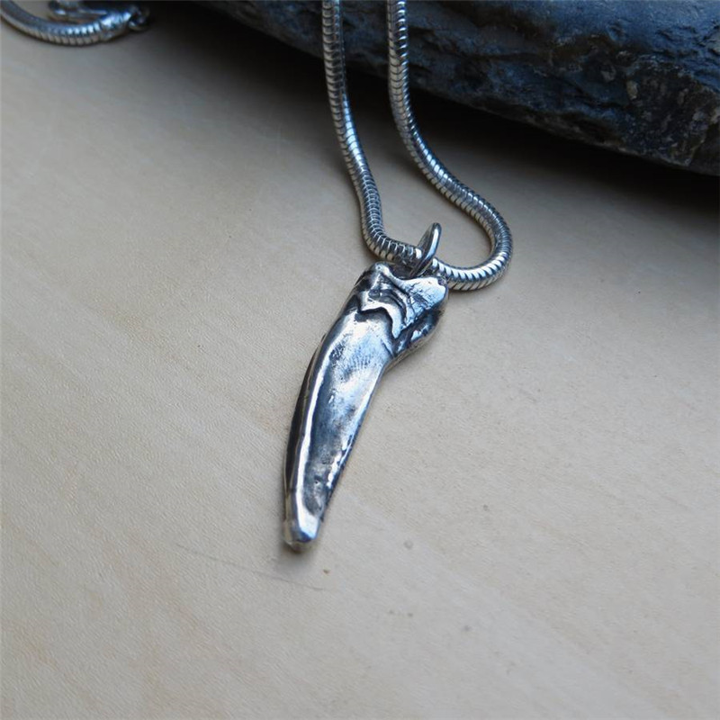 Solid silver badger claw jewellery