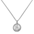 St Christopher Chunky Round Necklace St Christopher Chunky Round Necklace gallery image