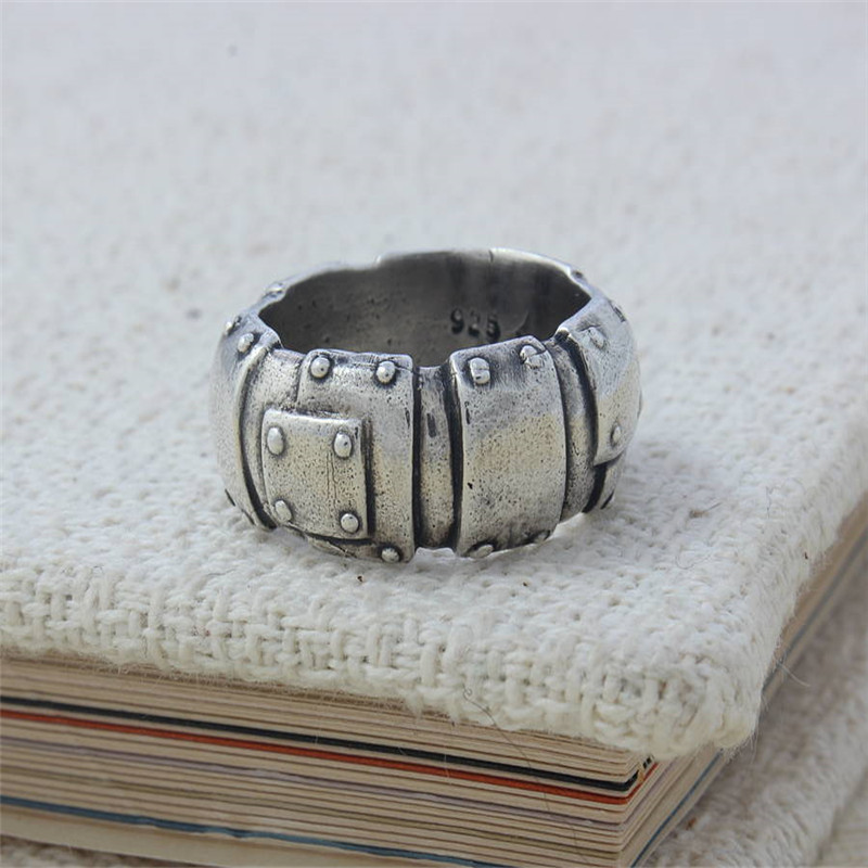 Steampunk wedding band ring