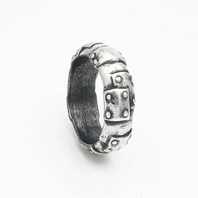 Steampunk wedding band ring