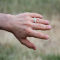 Steampunk wedding band