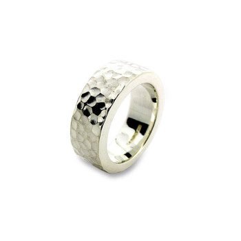 Sterling Silver Hammered Ring Sterling Silver Hammered Ring