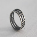 Sterling Silver Inclusions Two Ring product view