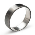 Oxidized Flat Wedding Band Ring Oxidized flat wedding band ring
