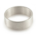 Oxidized Flat Wedding Band Ring Oxidized flat wedding band ring