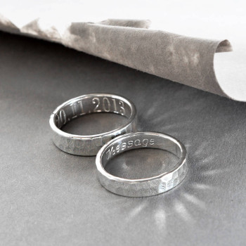 Sterling Silver Secret Message Ring Sterling Silver Secret Message Ring