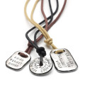 Men's Personalised Tablet Necklace Men's personalised tablet necklace lifestyle image