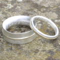 Thin Silver Ring Detail Thin silver ring product image