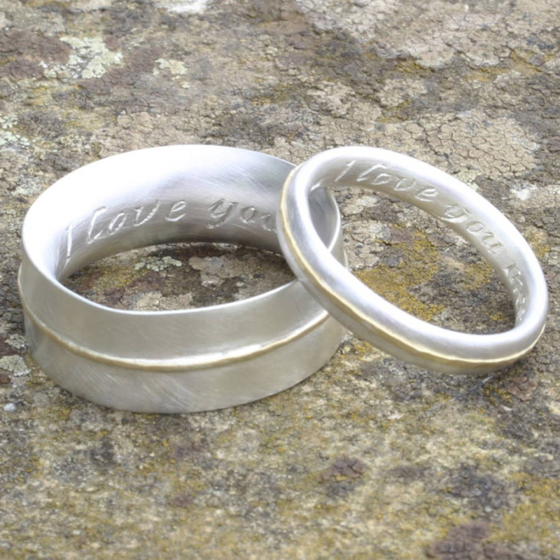 Thin Silver Ring Detail Thin silver ring product image