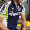 Triathlon Swim Bike Run Necklace close-up